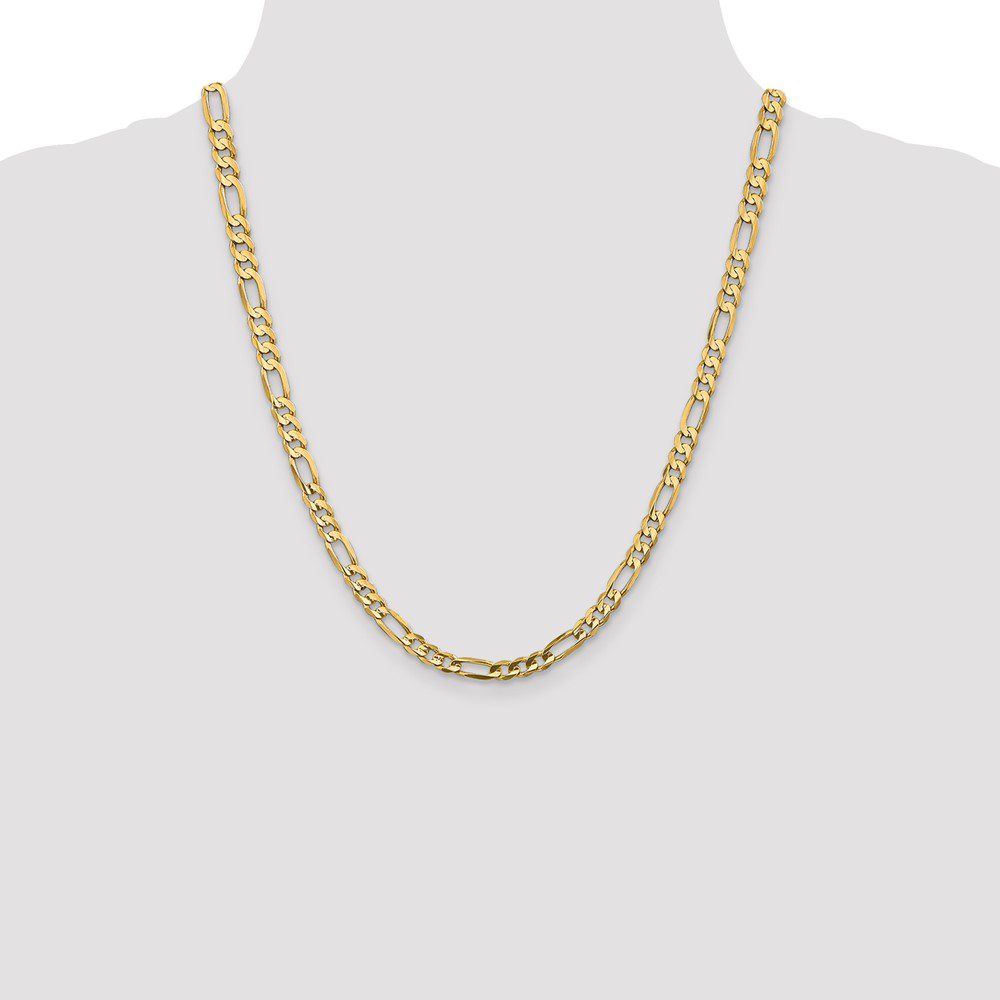 Elegant gold chain necklace on a grey background.