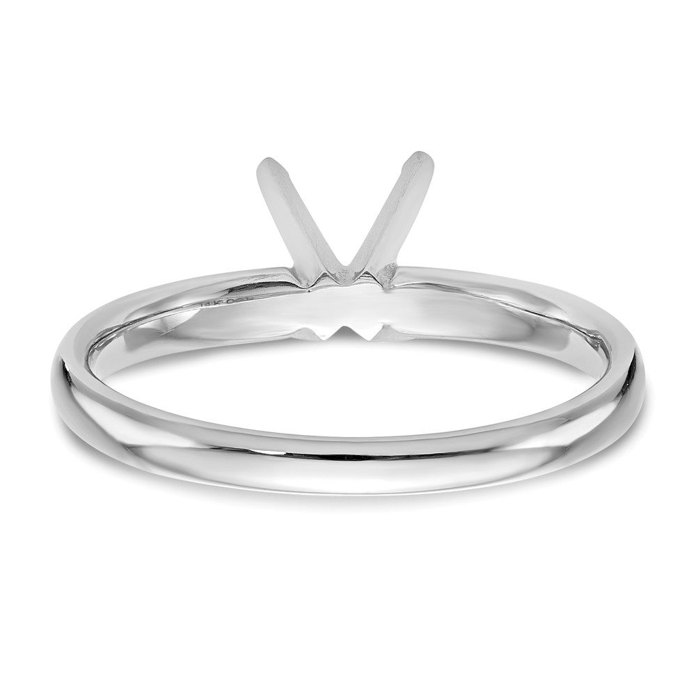 Minimalist silver ring with a unique split design.