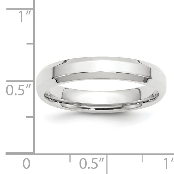 Silver hoop earrings with a sleek, polished finish.
