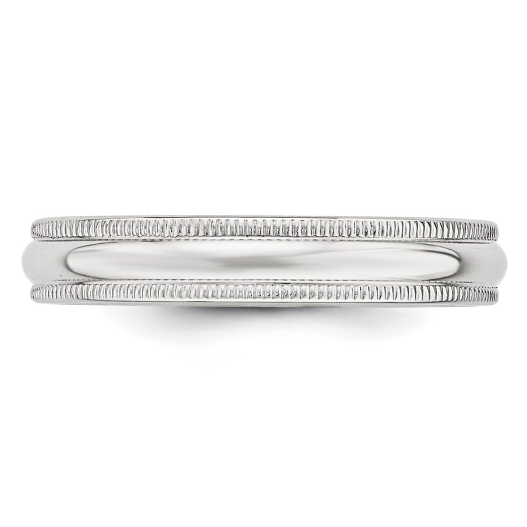 Elegant silver bangle bracelet with a sleek design.